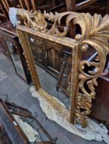 A Harrison & Gil Dauphine ornate gilt framed mirror 102xm x 128