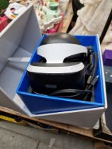 A Sony Playstation VR headset, model CUH-ZVR1