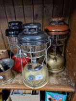 3 vintage Tilley lamps