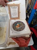 A set of five Villeroy & Boch Russian Fairy Tales collectors plates.