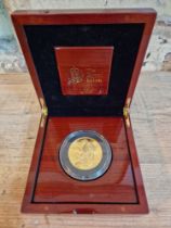 The Royal Mint, The Queen's Beasts The Red Dragon of Wales 2018 UK Five-Ounce Gold Proof Coin...