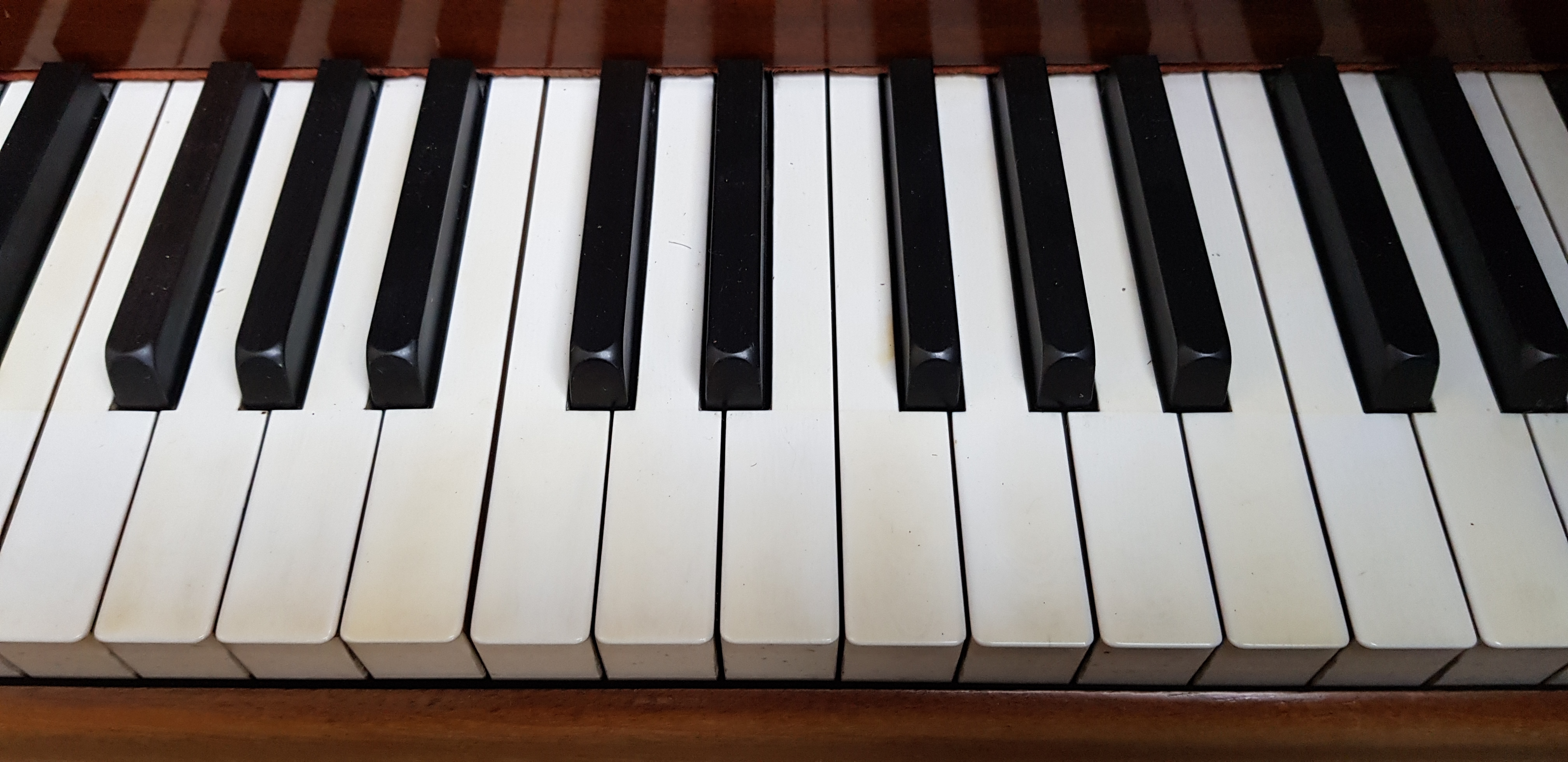 An early 20th century mahogany baby grand piano by C Bechstein, Berlin, serial number 102206 (1911- - Image 4 of 4