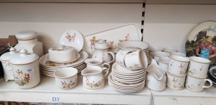 Vintage Marks & Spencer ‘Harvest’ table wares - 52 pieces including dinner plates, bowls, cups &