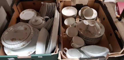 Sone China dinnerware in two boxes