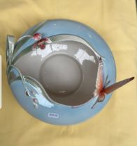 A Franz porcelain bowl max diameter appx 32cm