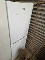 A Beko fridge freezer.