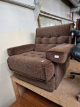 A mid 20th century lounge armchair.