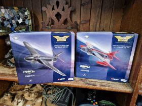 2 Corgi Aviation Archive boxed models 1:72 scale - Hawker Hunter F Mk6 RAF ‘Black Arrows’ (49802)