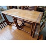 A mid 20th century G Plan teak coffee table/nest of tables.