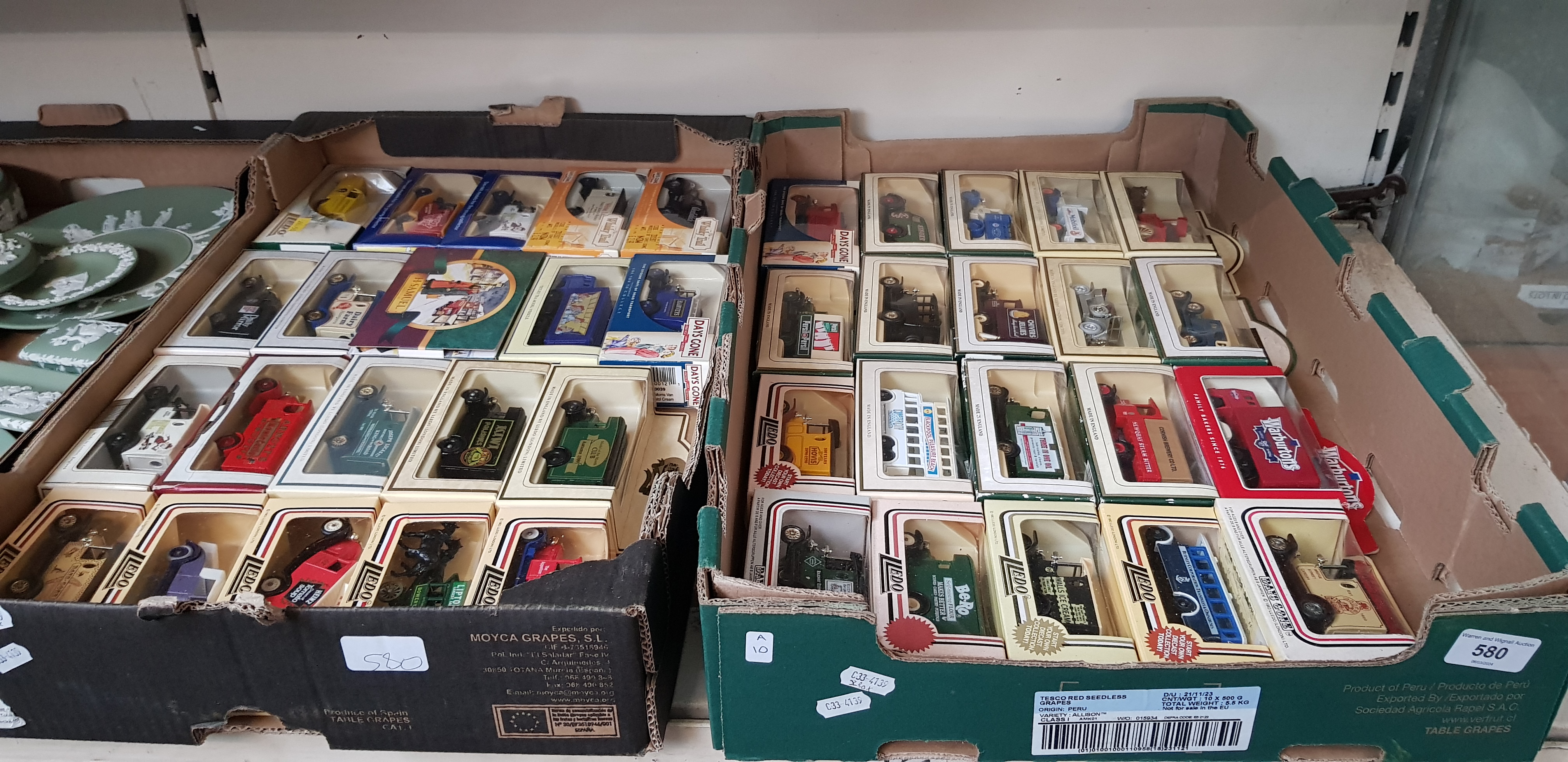 40 boxed Lledo model vehicles