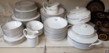 A Royal Doulton 'Simplicity' dinner service (approxinmately 82 pieces).