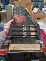 A vintage zither.