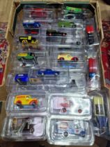 A box of assorted Lledo advertising diecast vehicles, approx. 64.