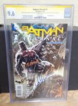 DC Comics, Batman Eternal #1, signed by John Layman, Scott Snyder, James Tynion IV, Jason Fabok &