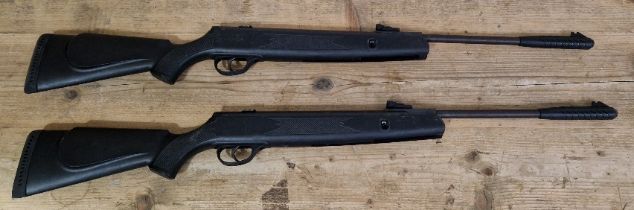 Two Webley & Scott VMX TR HT lever action .22 calibre air rifles, serial nos. 122047128,122046723,