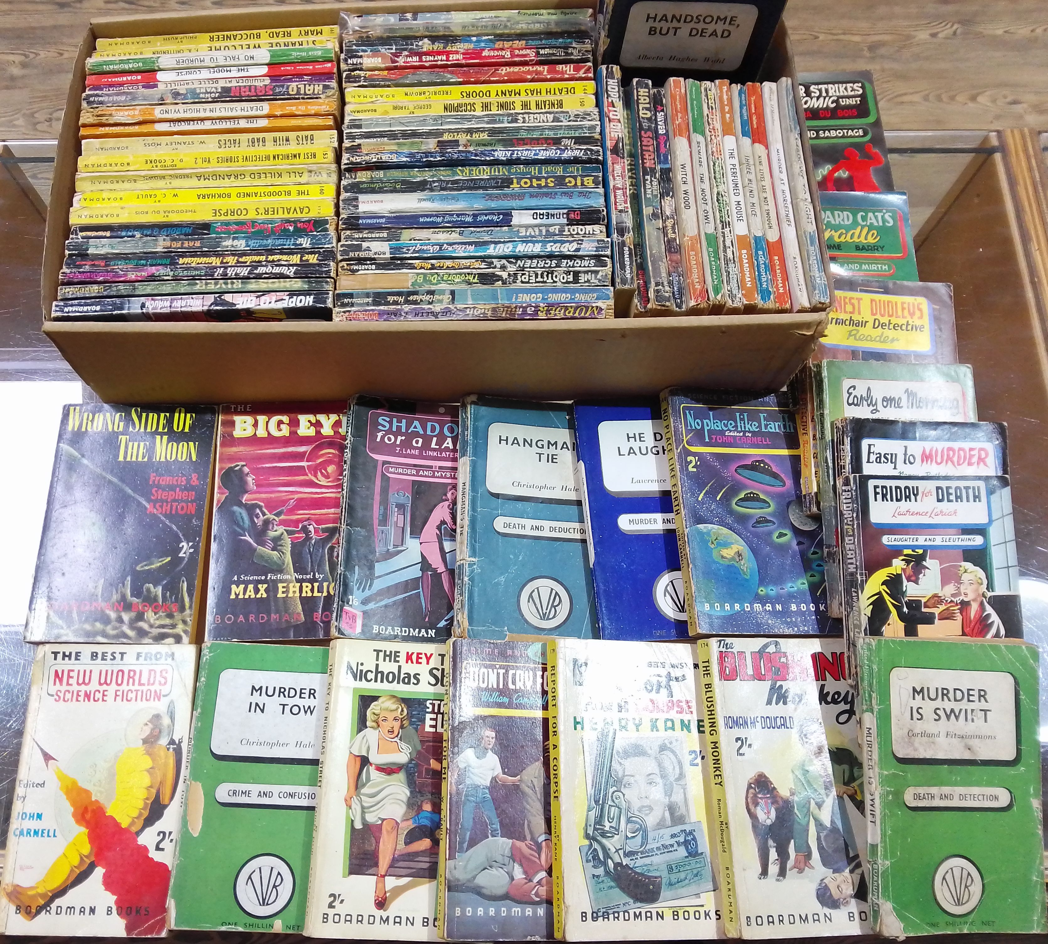 Boardman Books, a collection of approximately 74 science fiction, crime ...