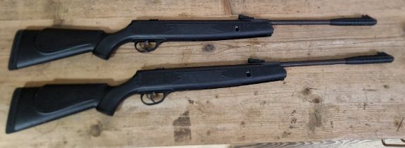 Two Webley & Scott VMX TR HT lever action .22 calibre air rifles, serial nos.122046717,122046700,