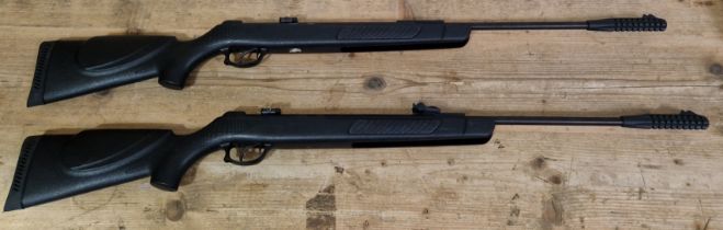 Two Kral Arms N-01 S lever action .22 calibre air rifles, serial nos.171030 44688,171030 44795,