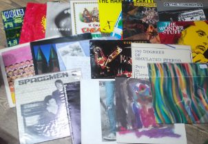 Approximately 20 LPs, mainly 1980s and 1990s indie.