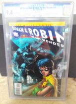 DC Comics, All Star Batman & Robin, the Boy Wonder #10, CGC Universal Grade, slabbed and graded 9.4