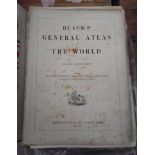 A late 19th century Black's General Atlas The World