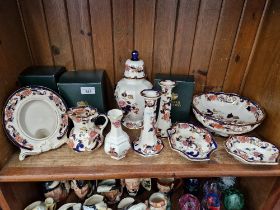 Masons Mandalay - 9 items including Bruges Bowl, Tokyo Covered Vase, Hydra Jug, a pair of