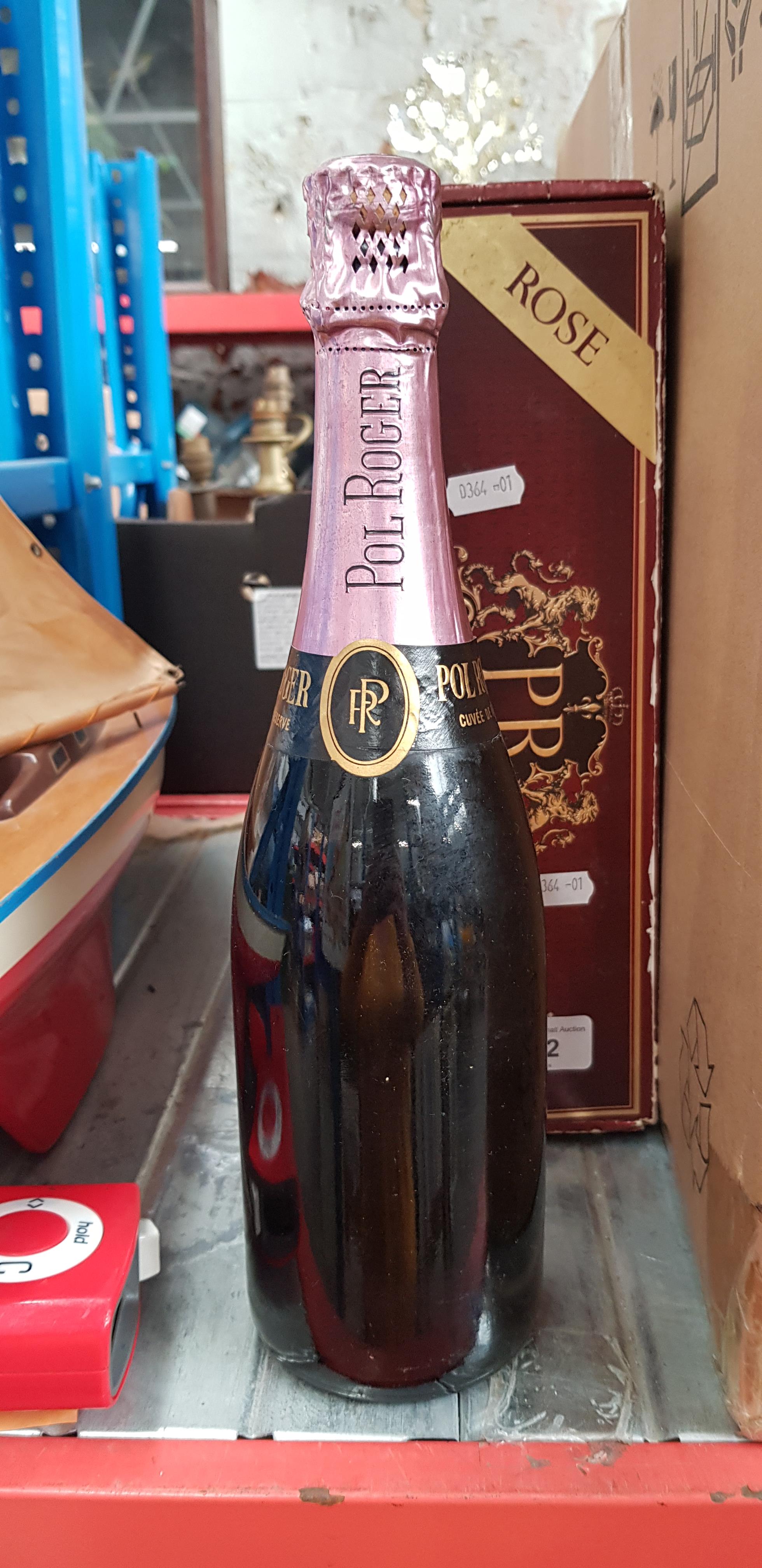 A bottle of Pol Roger Rose champagne in original box - Image 2 of 4