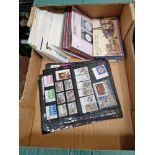 Stamps of the Channel Islands - presentation packs of mint stamps (more than 50), FDC (more than