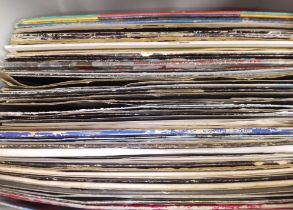 A box DJ dance 12" vinyl records.