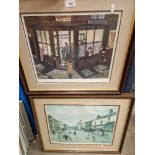 Four signed prints after Tom Dodson (British, 1910-1991), two being limited editions, all framed and