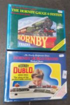 Two Hornby Trains collector's books, one Dublo and one O gauge.