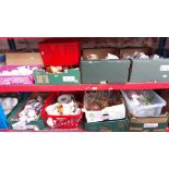 12 boxes of mixed ceramics and glass including Poole, Empire, Delft etc