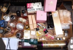 A box of perfumes