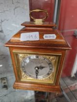 An Elliot bracket clock.