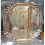 An Elizabeth II presentation salver, "Lancashire & Cheshire Car Club Presented by the Council to K.