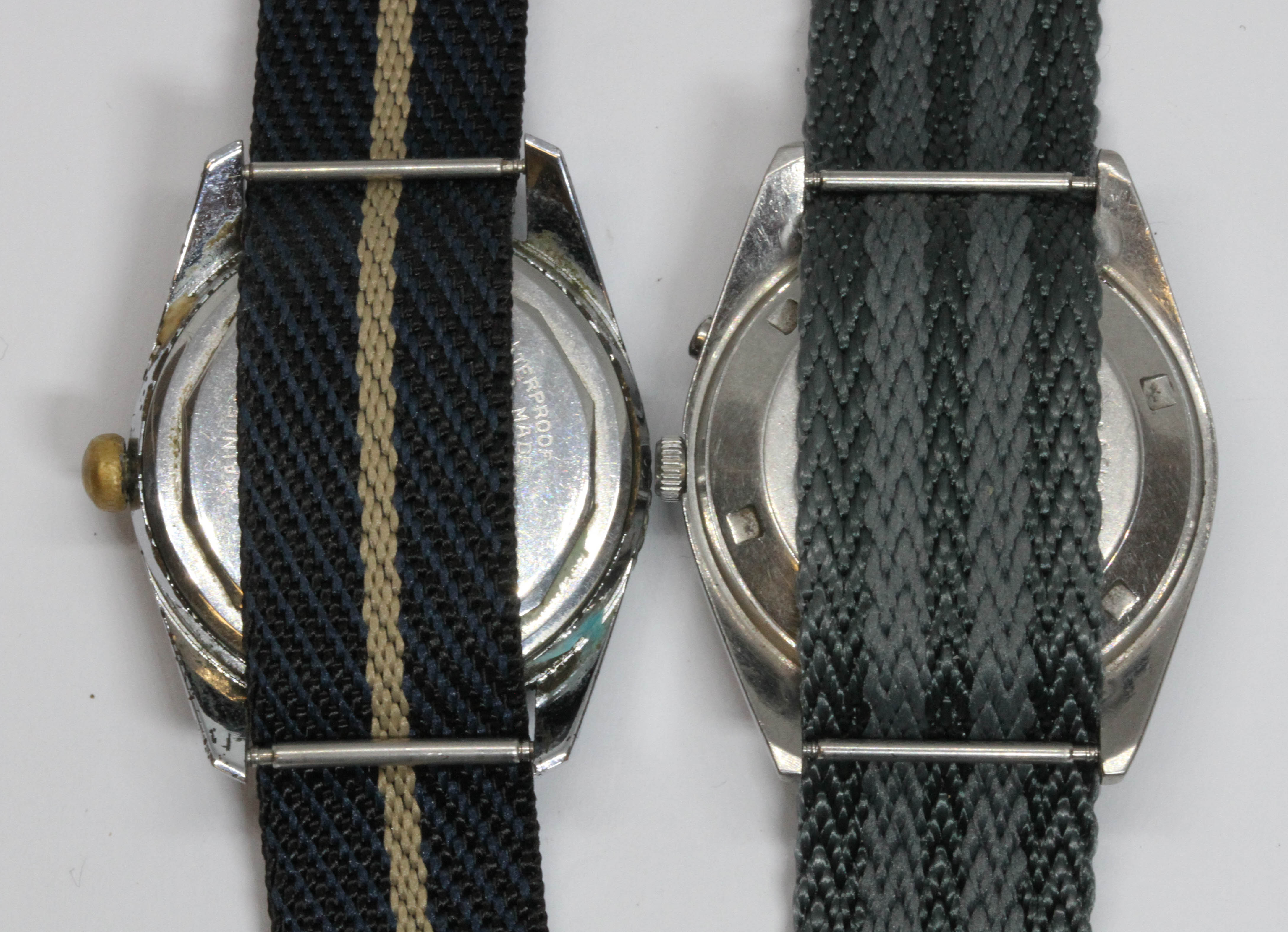 Two vintage wristwatches: Buler 21 jewel manual and a Ricoh automatic. Condition - both appear to - Image 2 of 2