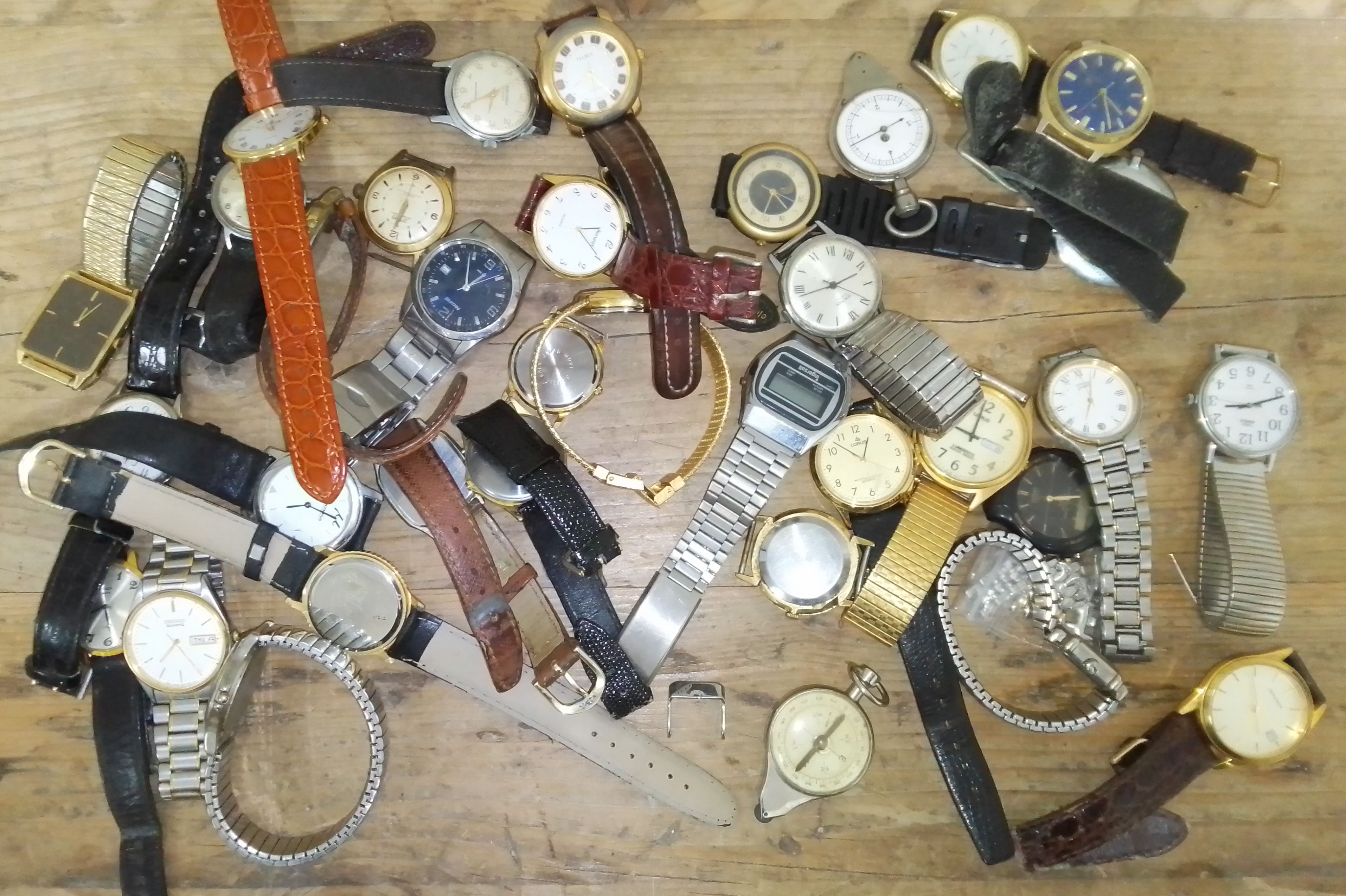 A quantity of assorted wristwatches.
