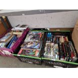 Three boxes of comics, fantasy fiction, myths and legends etc.