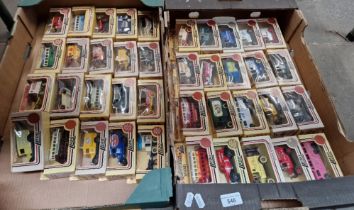 40 boxed Lledo model vehicles