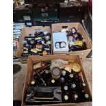 3 boxes of assorted beer, spirits, wines & mixers etc.