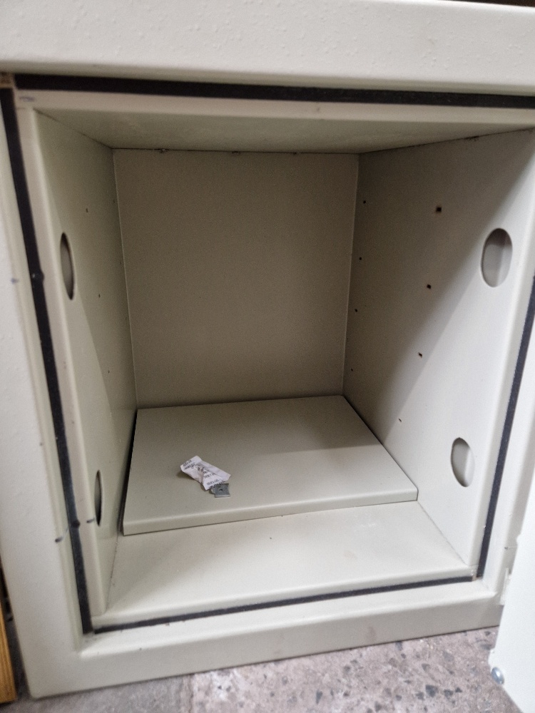 A Dudley safe with key. - Image 4 of 5