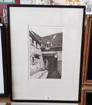 Albert J Taylor (British, 20th century), 'Grevel's House, Chipping Campden', signed limited