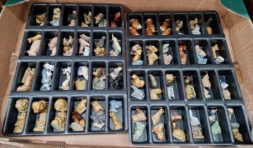 Wade Whimsies etc. - 100 including Pig Family and set of 6 KP Friars