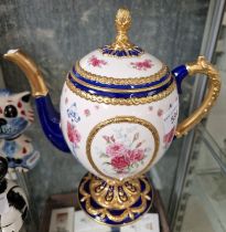 A House of Faberge Egg Imperial teapot.