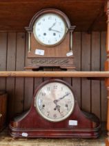 2 mantle clocks - as found