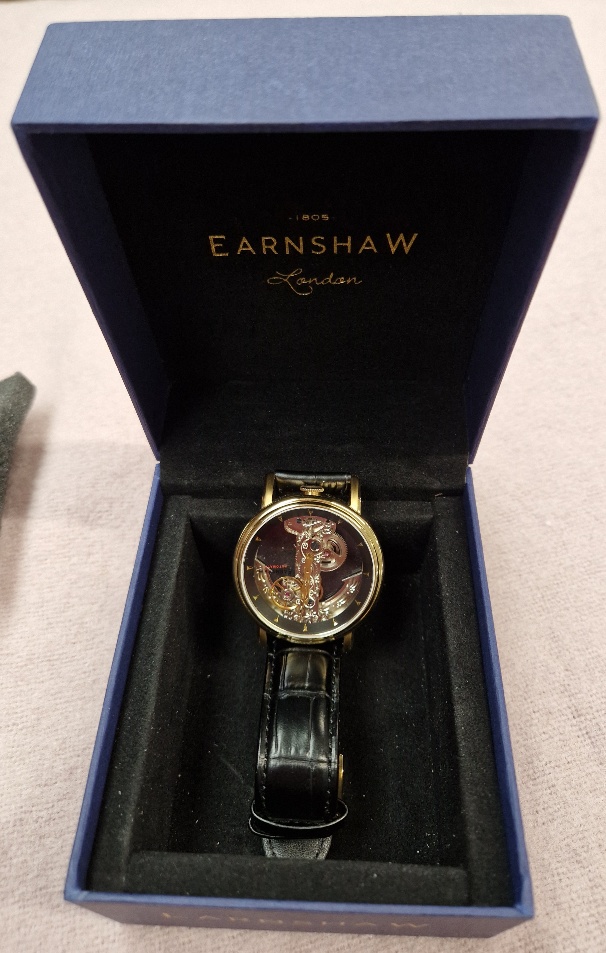 A modern complicated Earnshaw mechanical watch