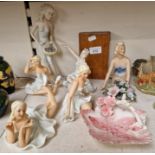 Art Deco German figurines etc.