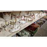 Royal Albert Old Country Roses - approx. 160 pieces inc. lamp, telephone, teapots, vases, tureens