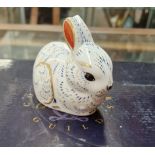 Royal Crown Derby Collectors Guild boxed paperweight - Bunny