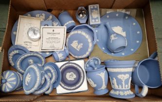 Wedgwood jasper wares - 25 items including table lighters, cufflinks, special edition ‘Cameo